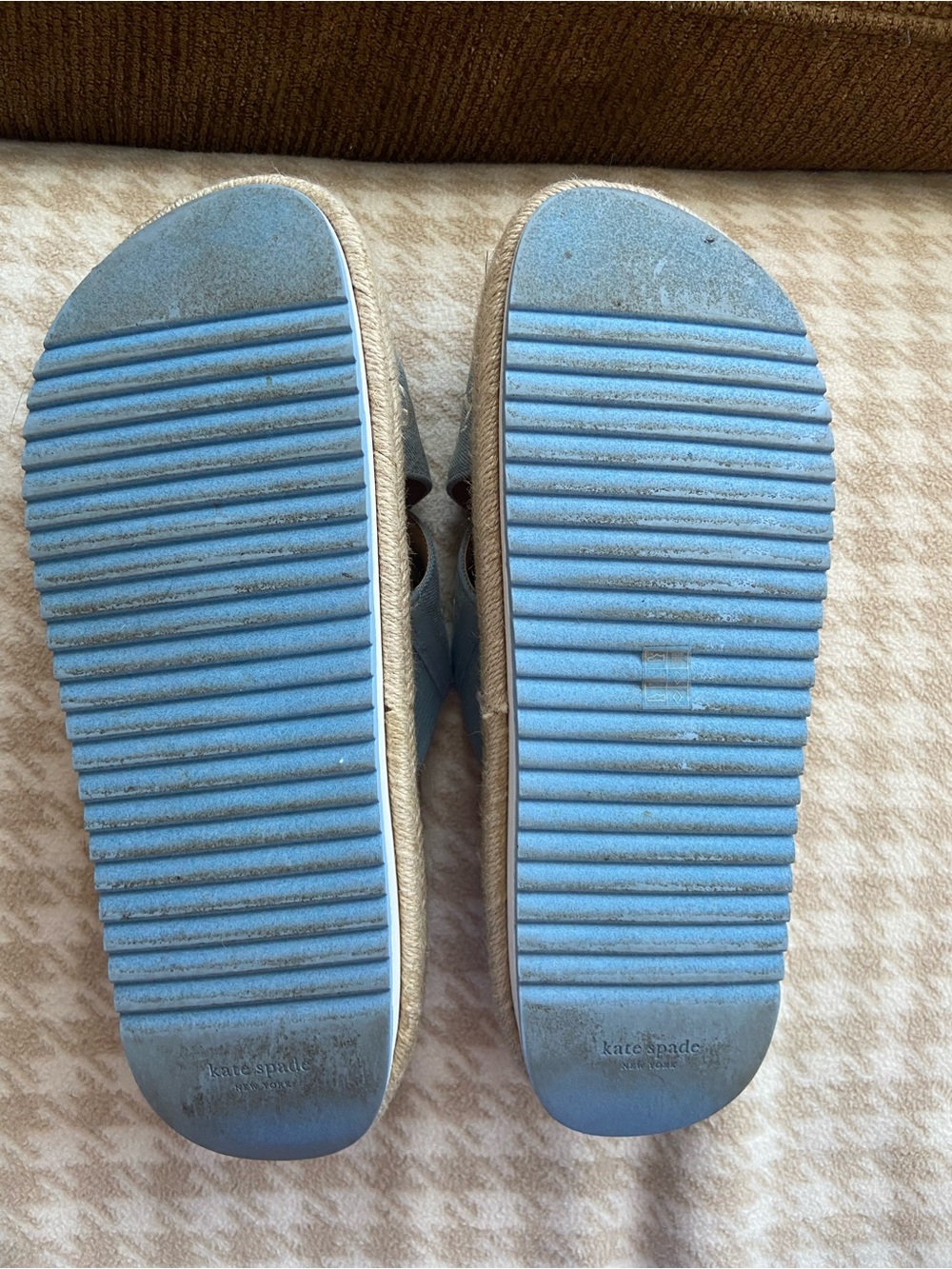 Kate Spade Piper Espadrille platform sandal size 10 - Picture 6 of 6